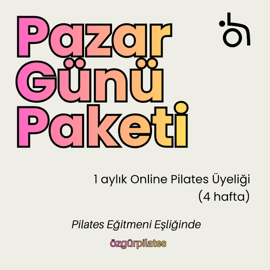 1 Aylık Grup Pazar Paketi